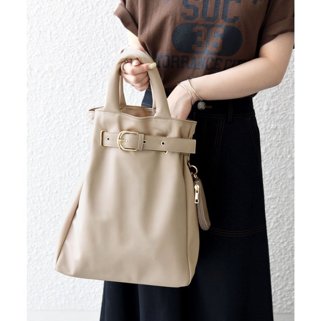 シップス エニィ SHIPS any SHIPS any: バックル ベルト デザイン A4