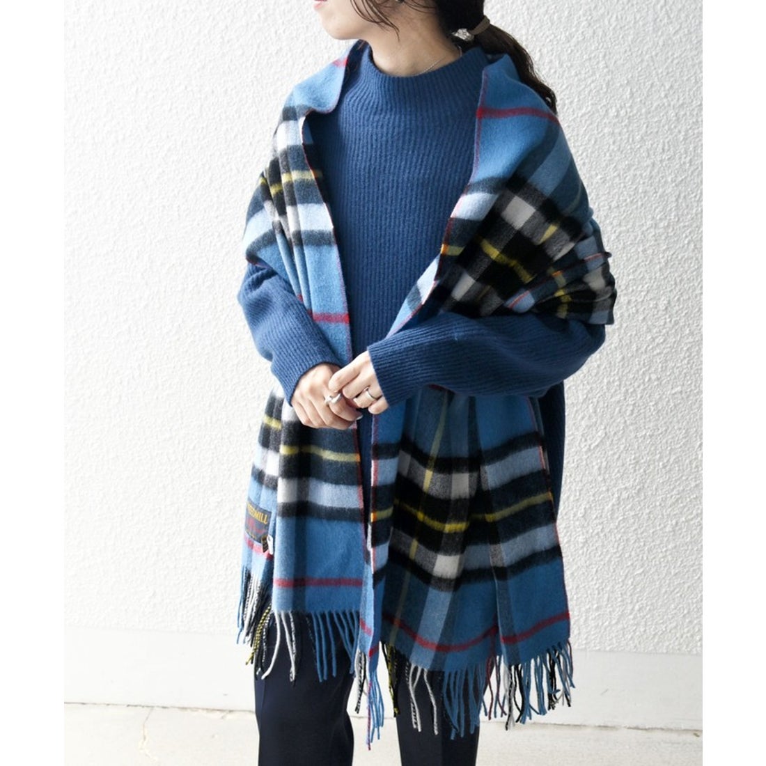 シップス エニィ SHIPS any 《予約》TWEED MILL: チェック ウール