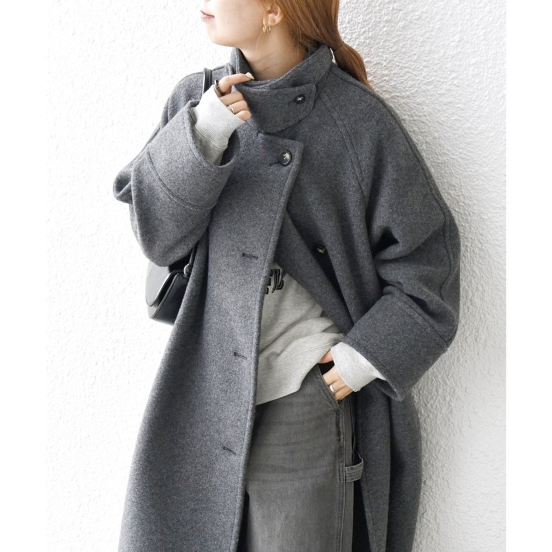 シップス エニィ SHIPS any SHIPS any: スタンド & ダブル カラー