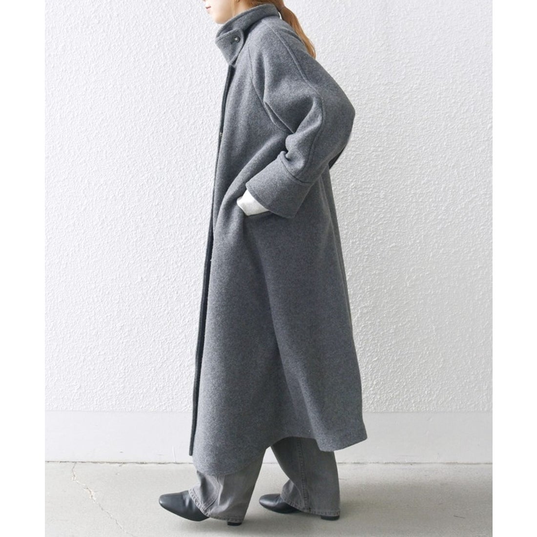 シップス エニィ SHIPS any SHIPS any: スタンド & ダブル カラー