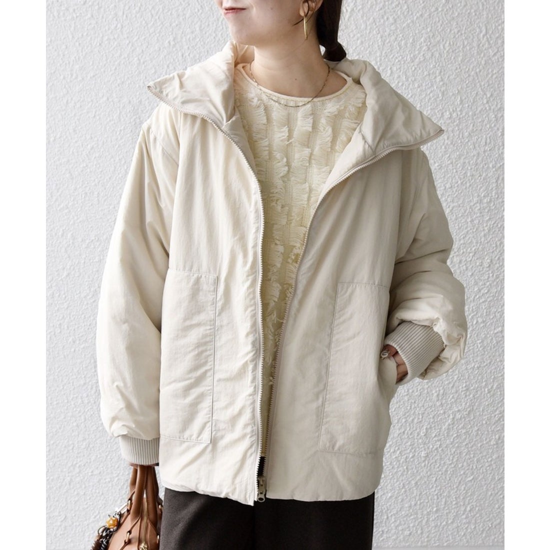 シップス エニィ SHIPS any 【WEB限定】SHIPS any: 中綿 ダブル ジップ