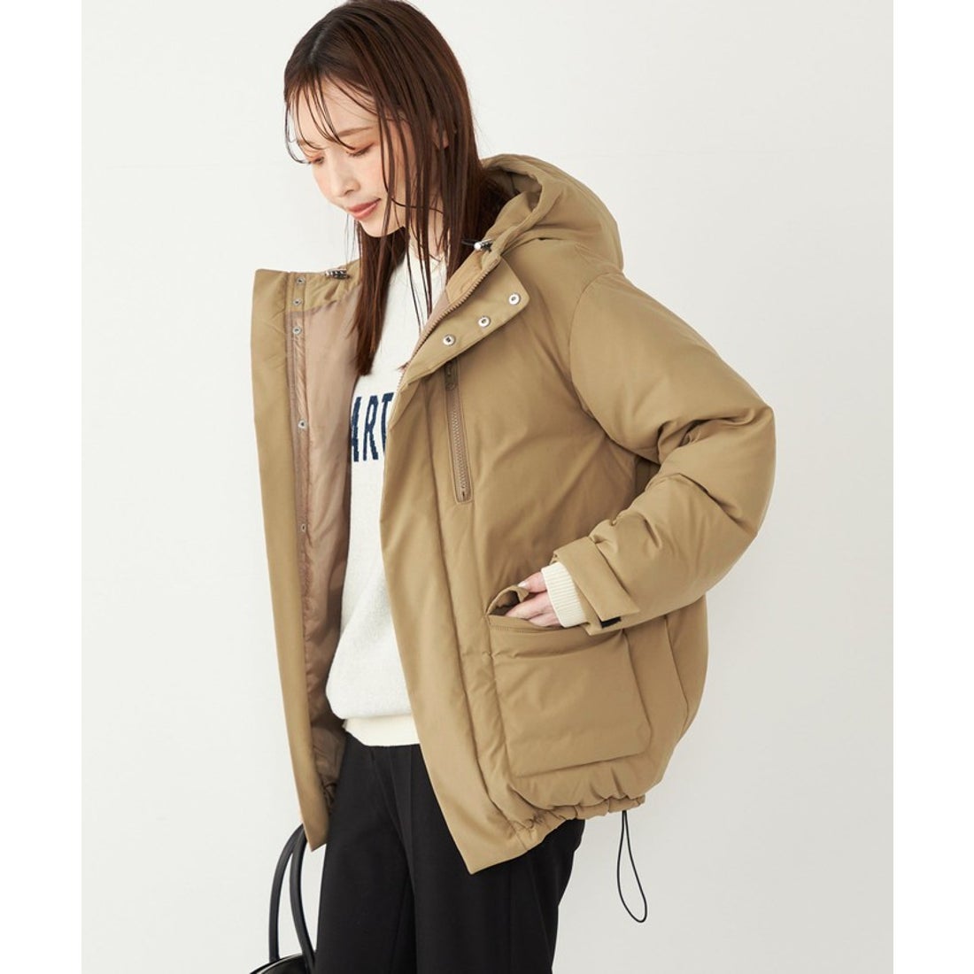 シップスカラーズ SHIPS Colors SHIPS Colors: フード ダウン