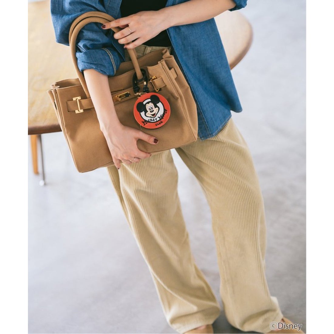 スピック＆スパン Spick & Span WIFFLE / ウィッフル 別注ミッキー