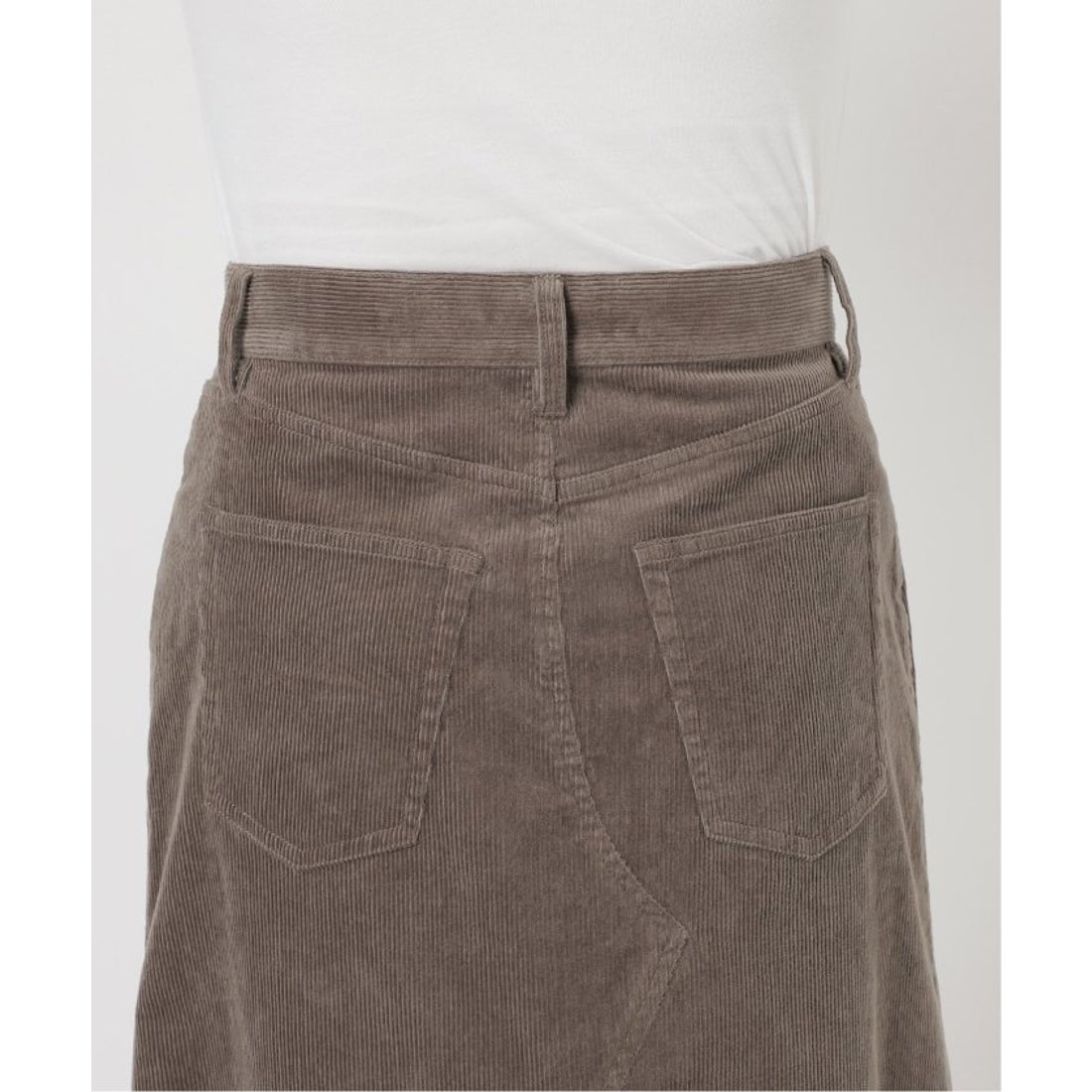スピック＆スパン Spick & Span ストレッチコーデュロイスカート