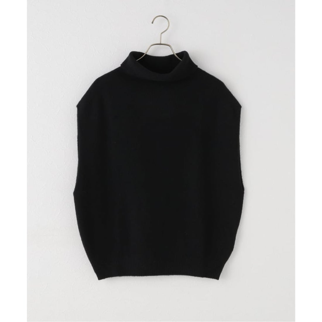 スピック＆スパン Spick & Span オフタートルニットベスト （ベージュ