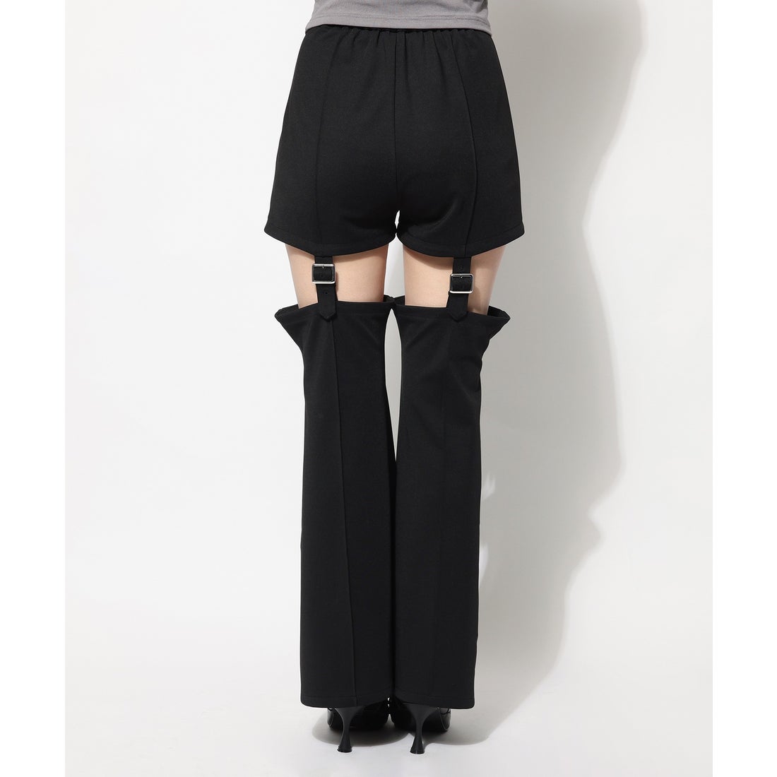 スパイラルガール SPIRALGIRL ガーターベルトパンツ （ブラック