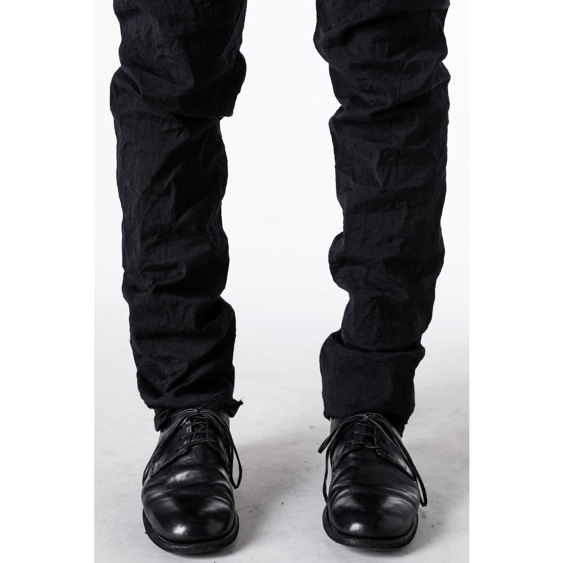 ポエムボヘミアン Poeme Bohemien slim trousers （99 BLACK） -FASCINATE