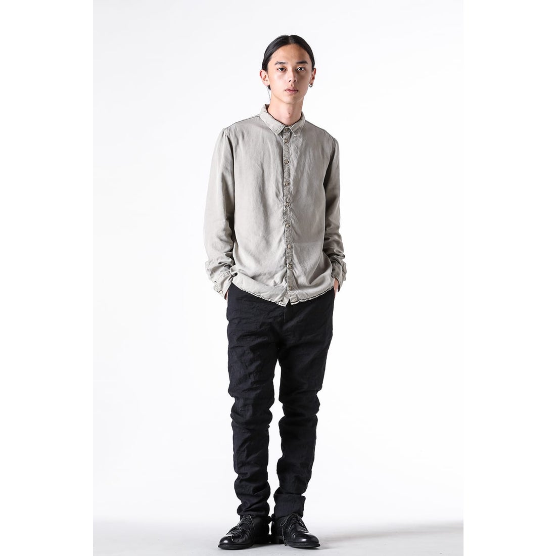 ポエムボヘミアン Poeme Bohemien slim trousers （99 BLACK） -FASCINATE