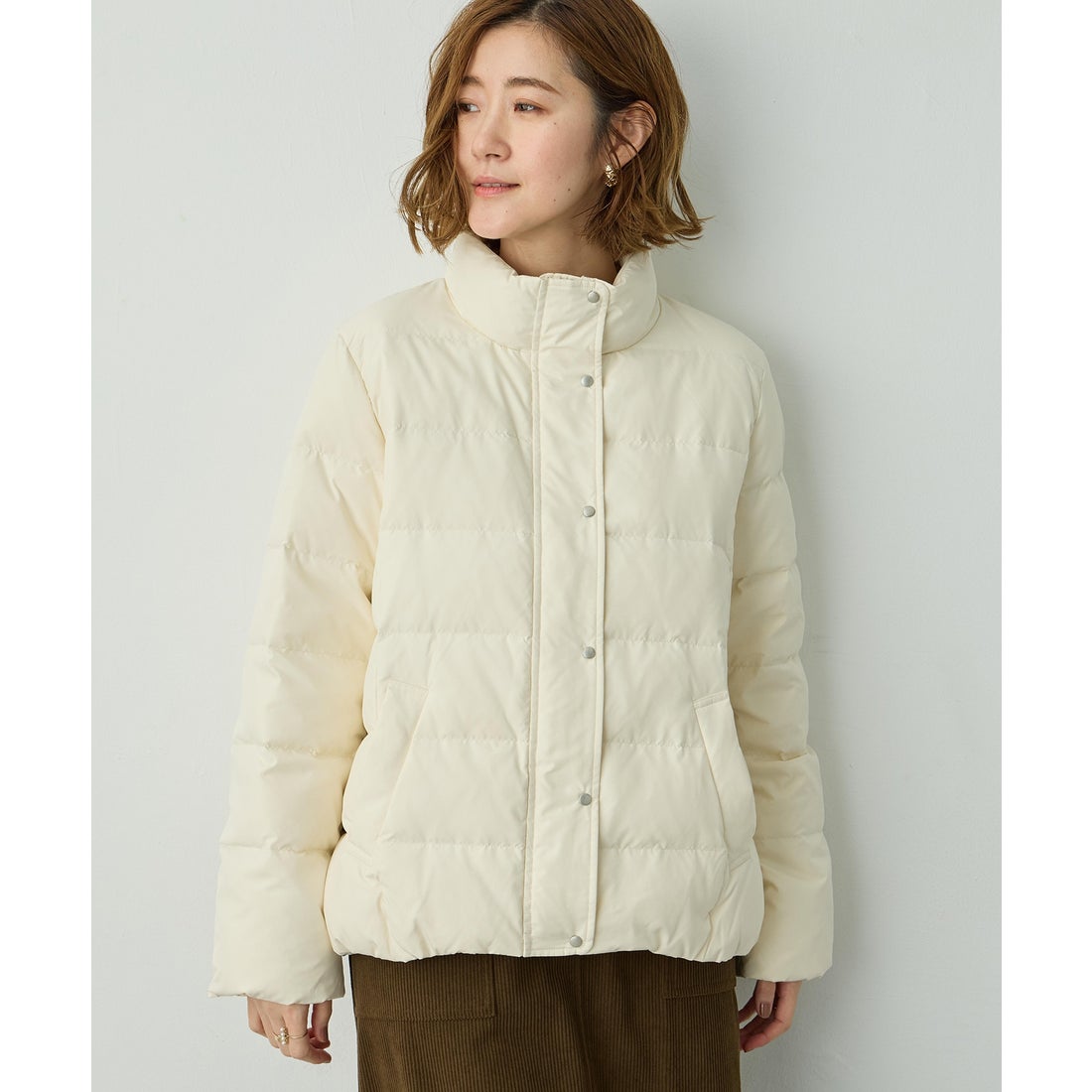 プチ オンフルール Petit Honfleur ショートダウンジャケット