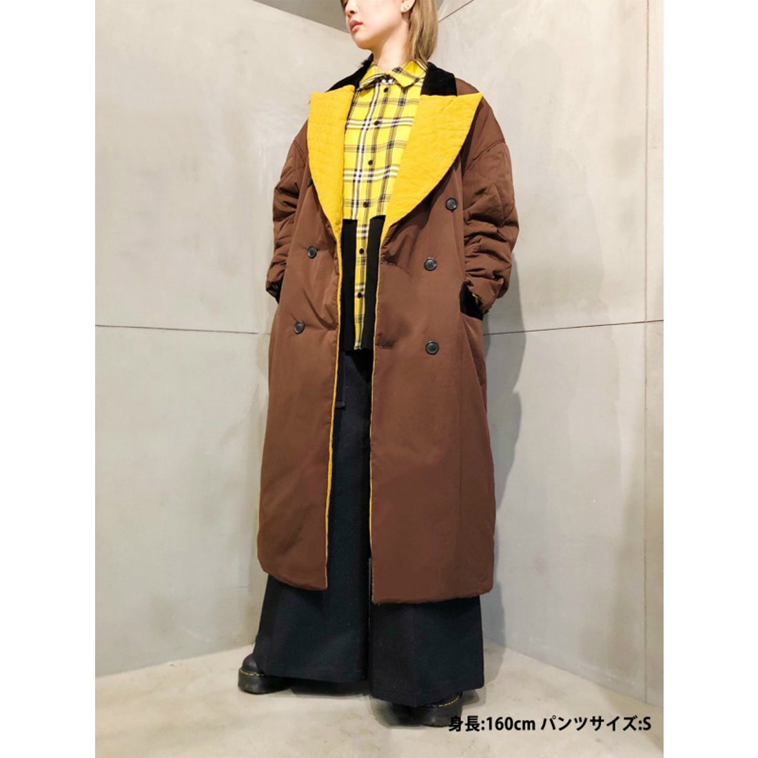 PAMEO POSE Comforter Coat （ブラウン） -ファッション通販 FASHION