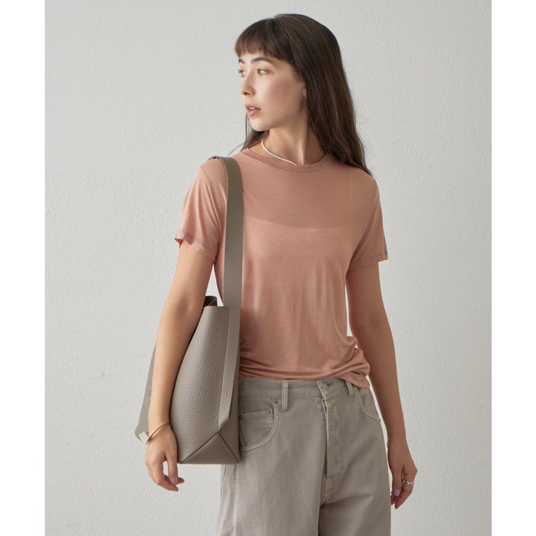 イアクッチ IACUCCI グッシオ ワンハンドルトート ALCE （taupe