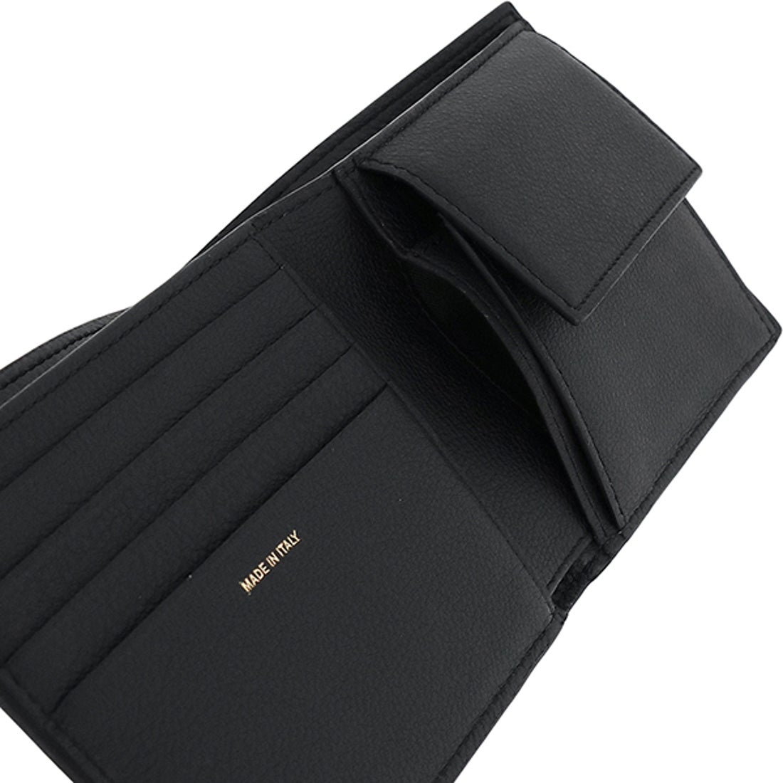 ポールスミス Paul Smith 二つ折り財布 マルチストライプ （ブラック