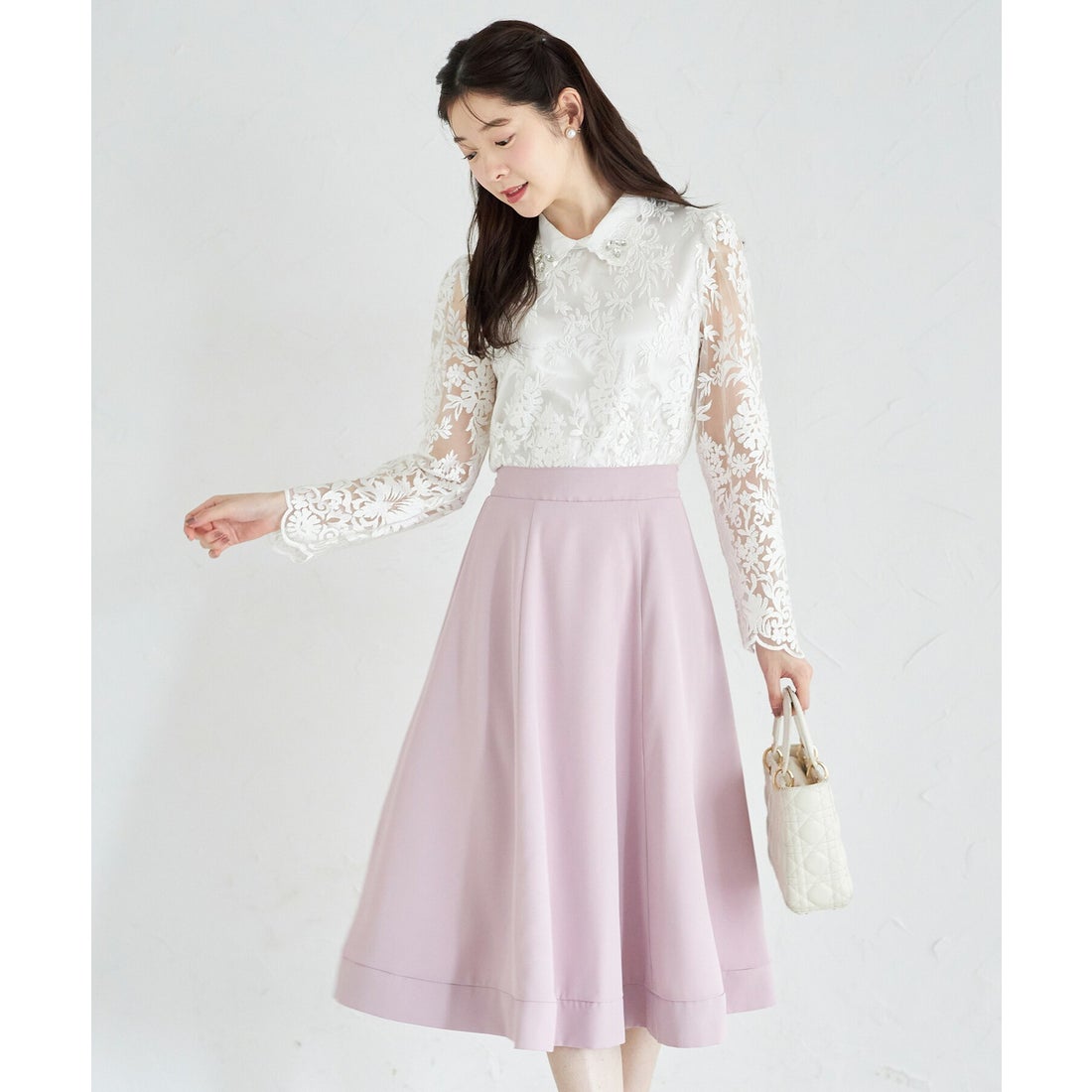 トッコクローゼット tocco closet 【S・Mサイズ展開】フラワープリント