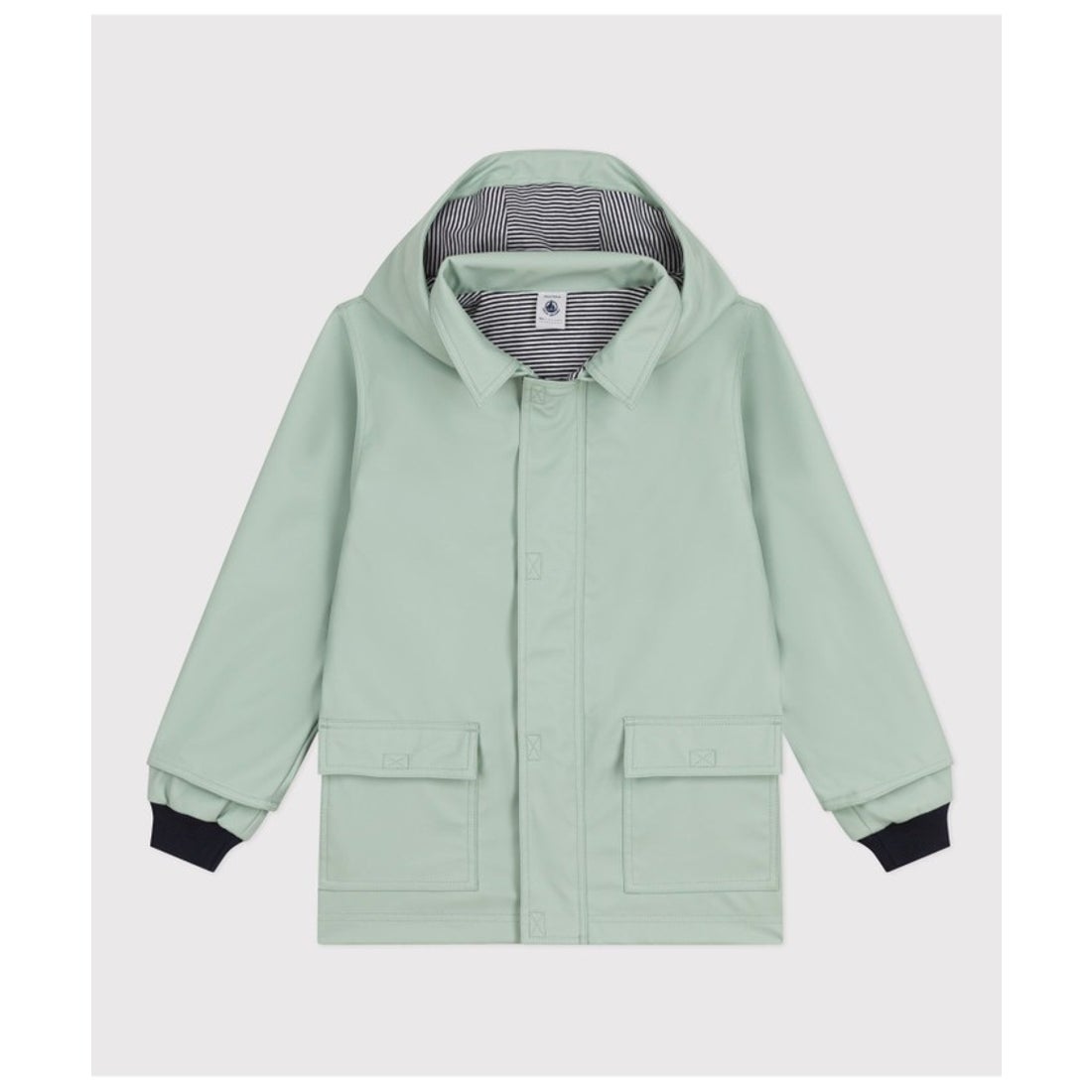 プチバトー PETIT BATEAU ヨットパーカ （ライトグリーン