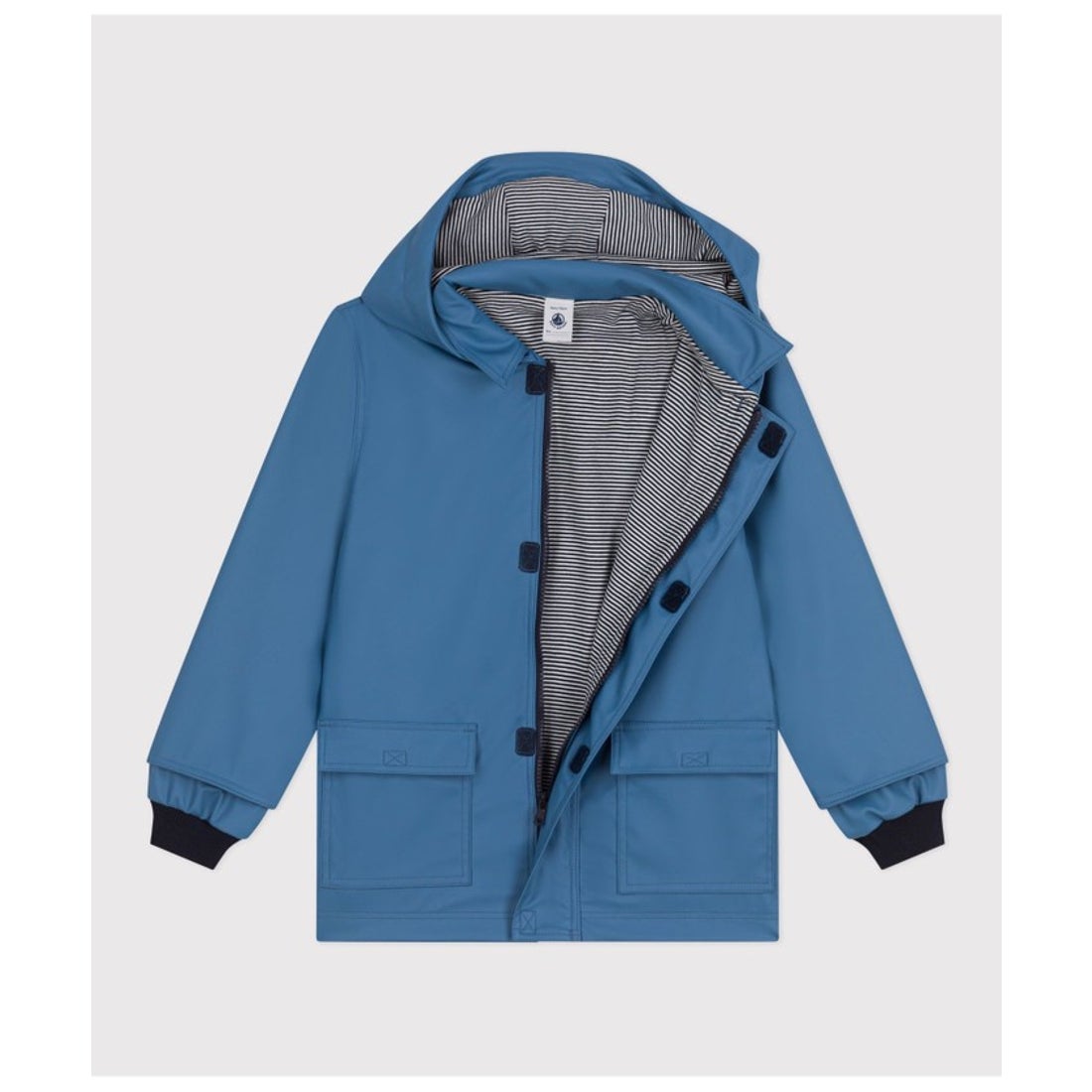 プチバトー PETIT BATEAU ヨットパーカ （ライトグリーン