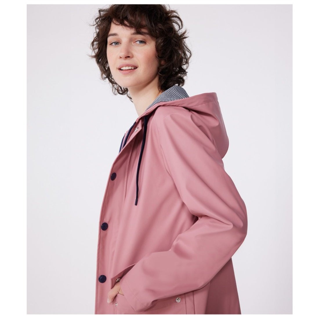 プチバトー PETIT BATEAU ヨットパーカ （アイボリー） -靴