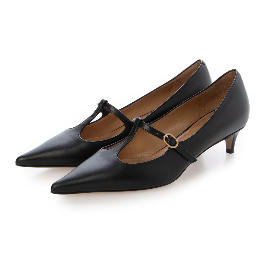 ペリーコ PELLICO CUORE Tストラップパンプス （BLACK） -靴