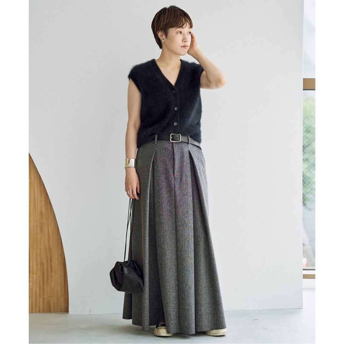 プラージュ Plage Fur ベスト （ナチュラル） - ファッション通販