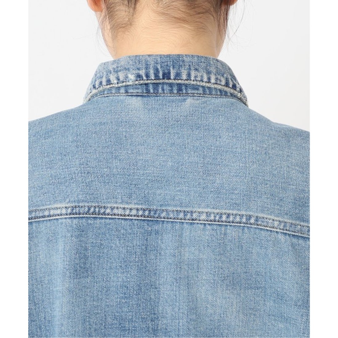 プラージュ Plage Damaged デニムジャケット （ネイビー