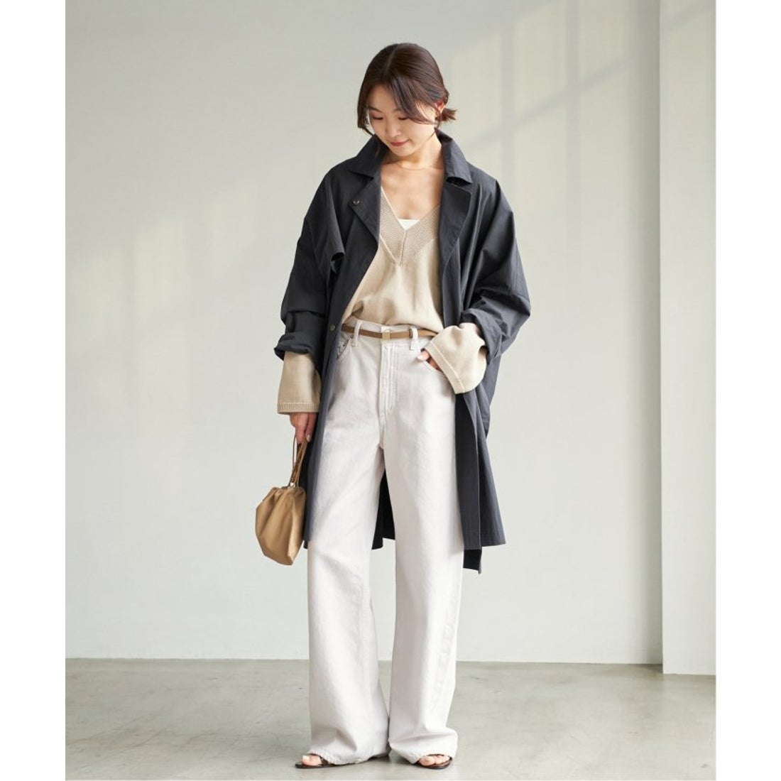 プラージュ Plage 《追加》テントコート （ネイビー） - ファッション