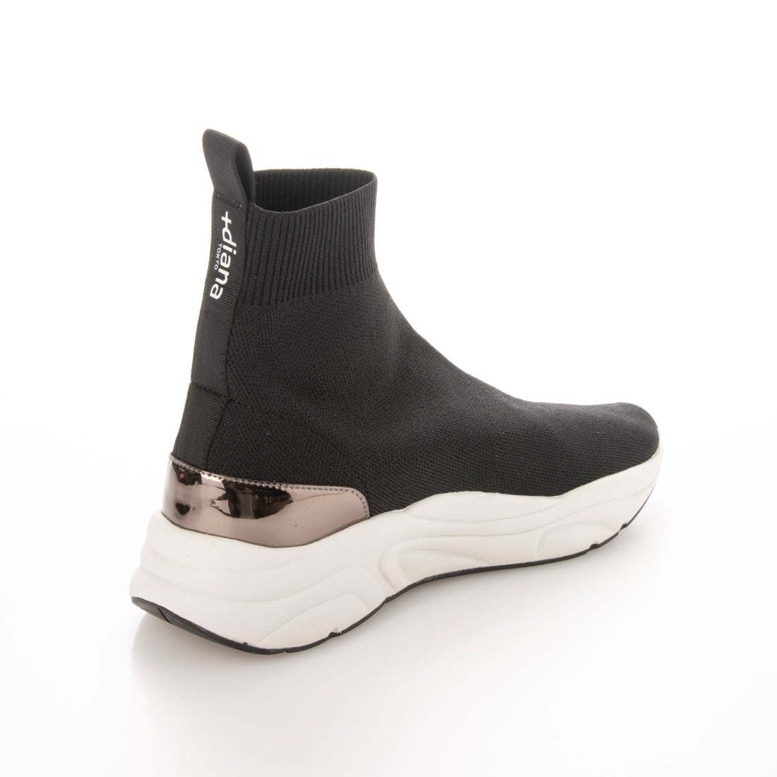 ＋diana プラスダイアナ +diana 軽量ニットソックススニーカーブーツ