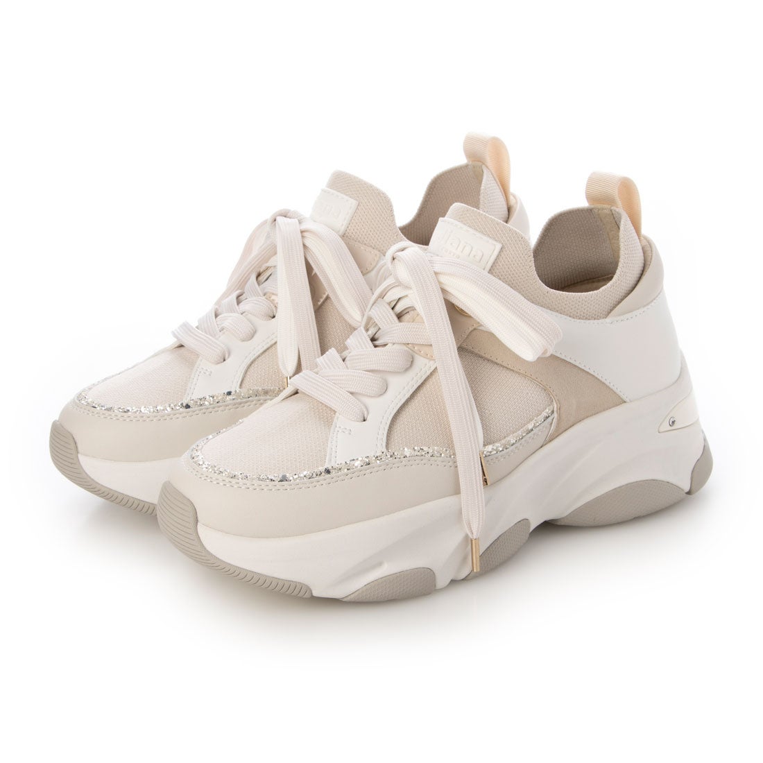 プラスダイアナ ＋diana 【撥水加工】リサイクルニットコンビ