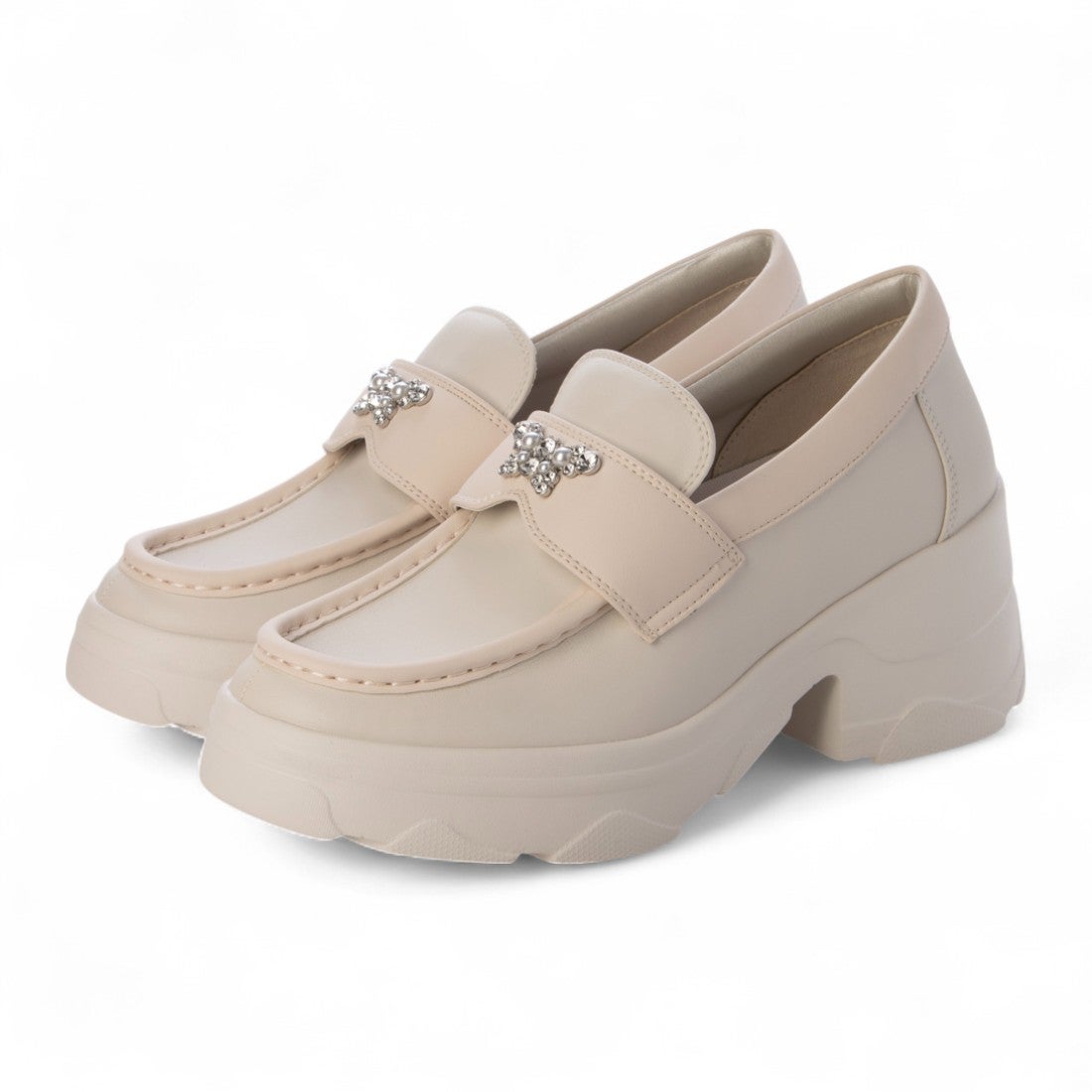 プラスダイアナ ＋diana 【軽量】スニーカーソールローファー