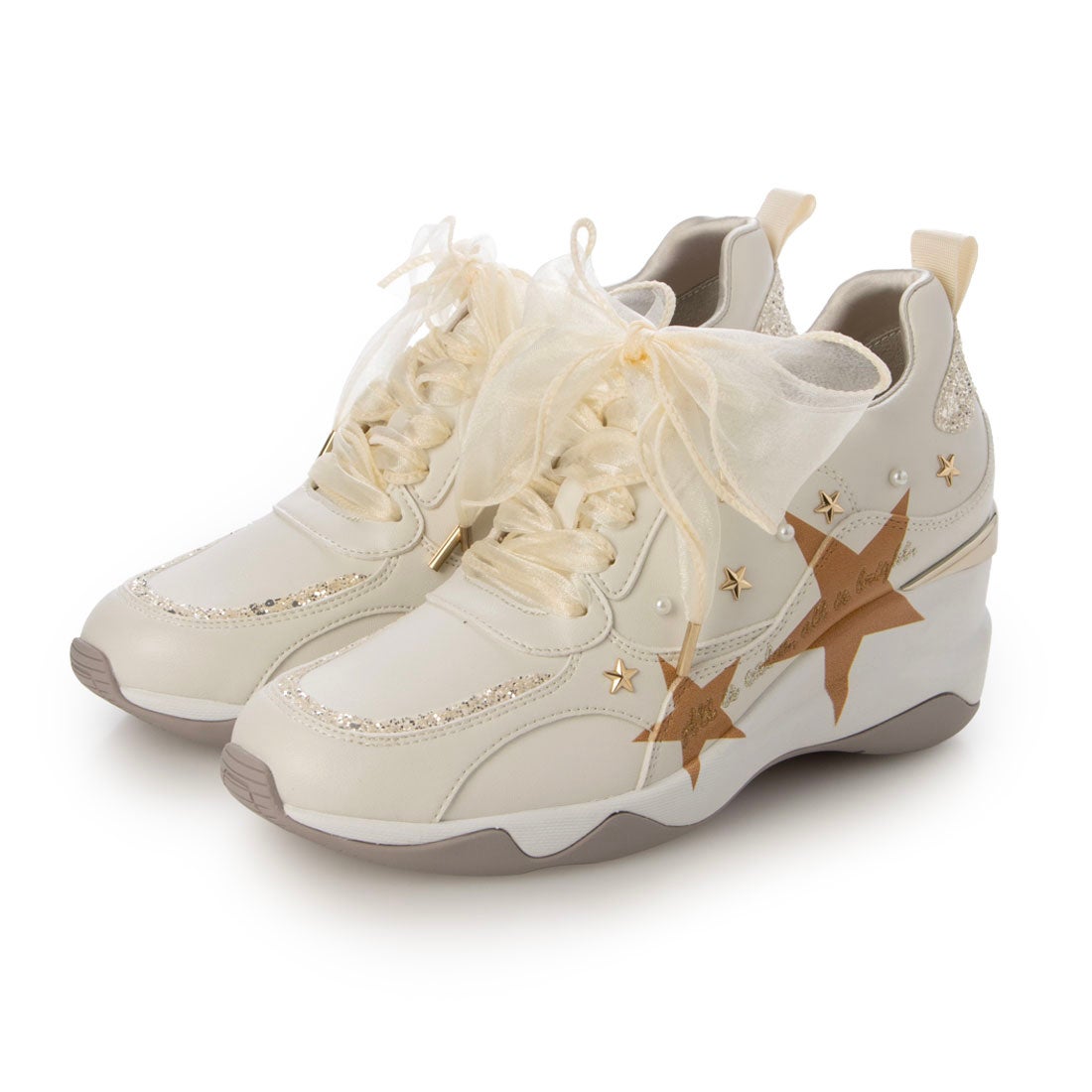 プラスダイアナ ＋diana 【数量限定 】ヒールアップスニーカー 6cm