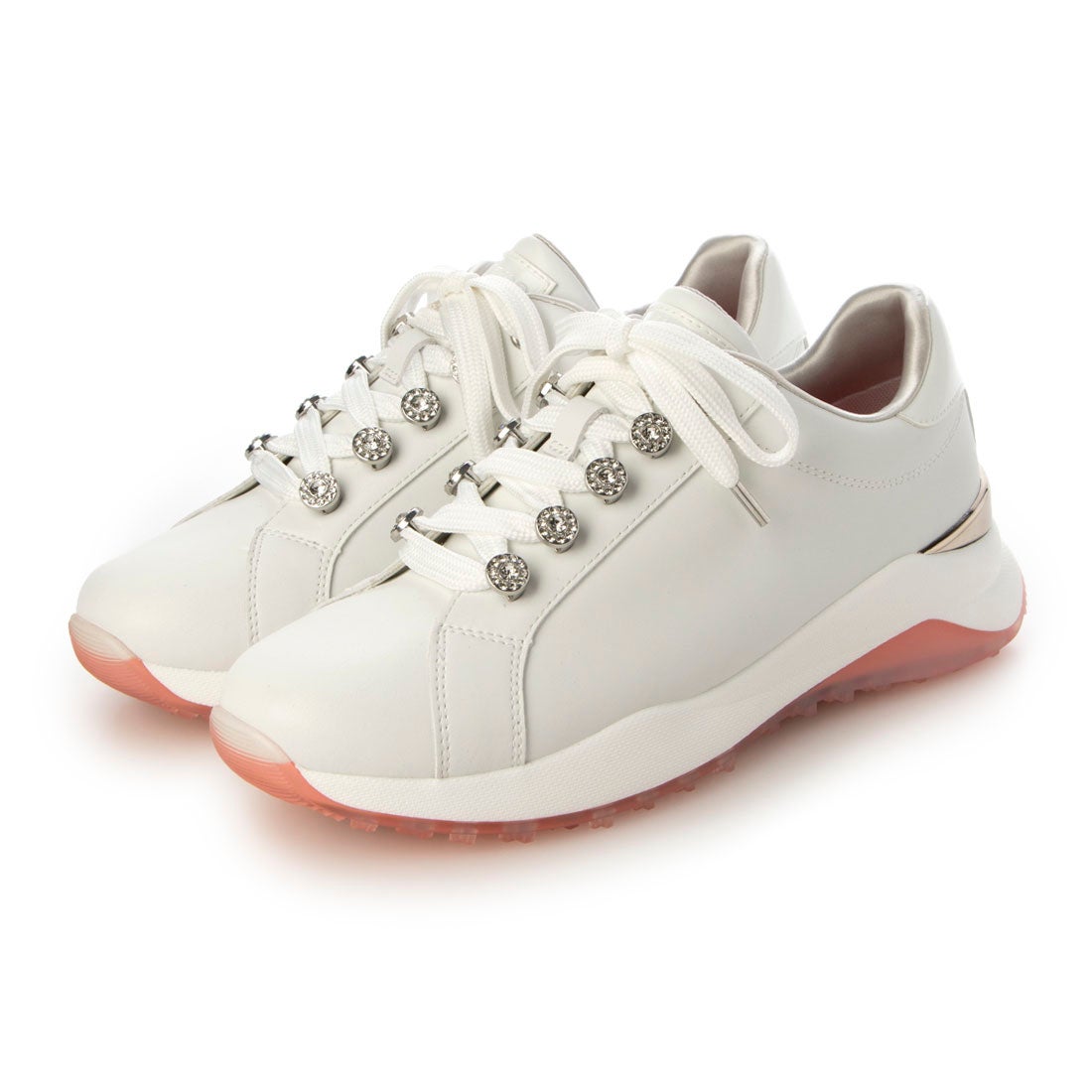 プラスダイアナ ＋diana 【+dianaGOLF】レースアップゴルフシューズ