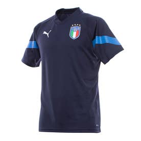 PUMA イタリア代表 2022 COACH トレーニング シャツ 半袖(ネイビー