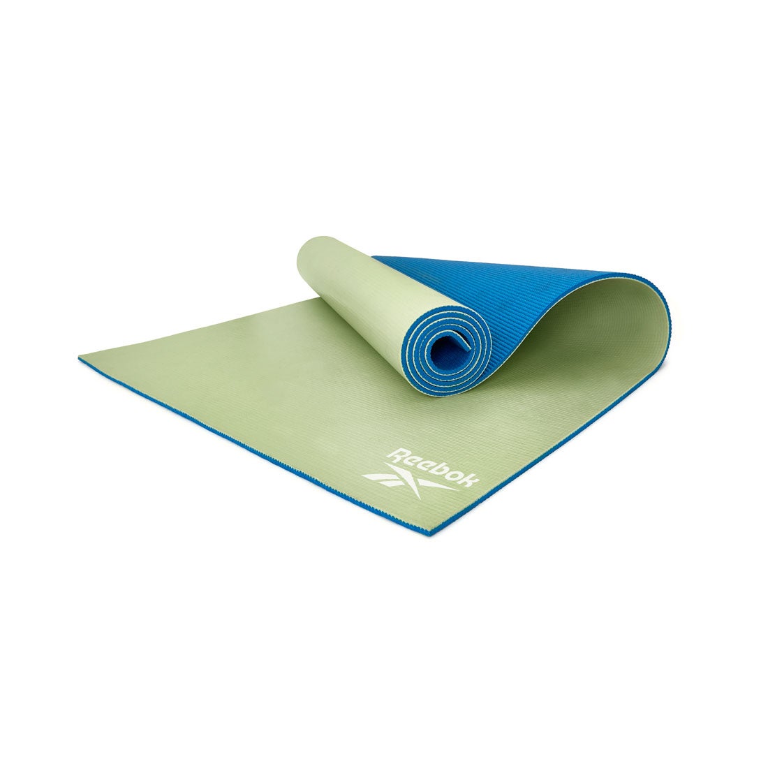 Reebok Fitness リバーシブルヨガマット6mm （ブルー／グリーン