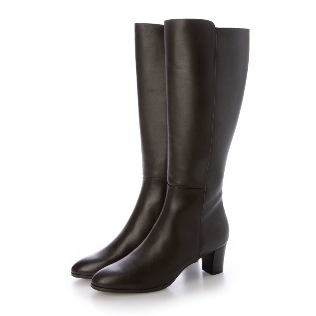 リズ ラフィーネ Riz raffinee ロングブーツ （ダークブラウン） -Mode