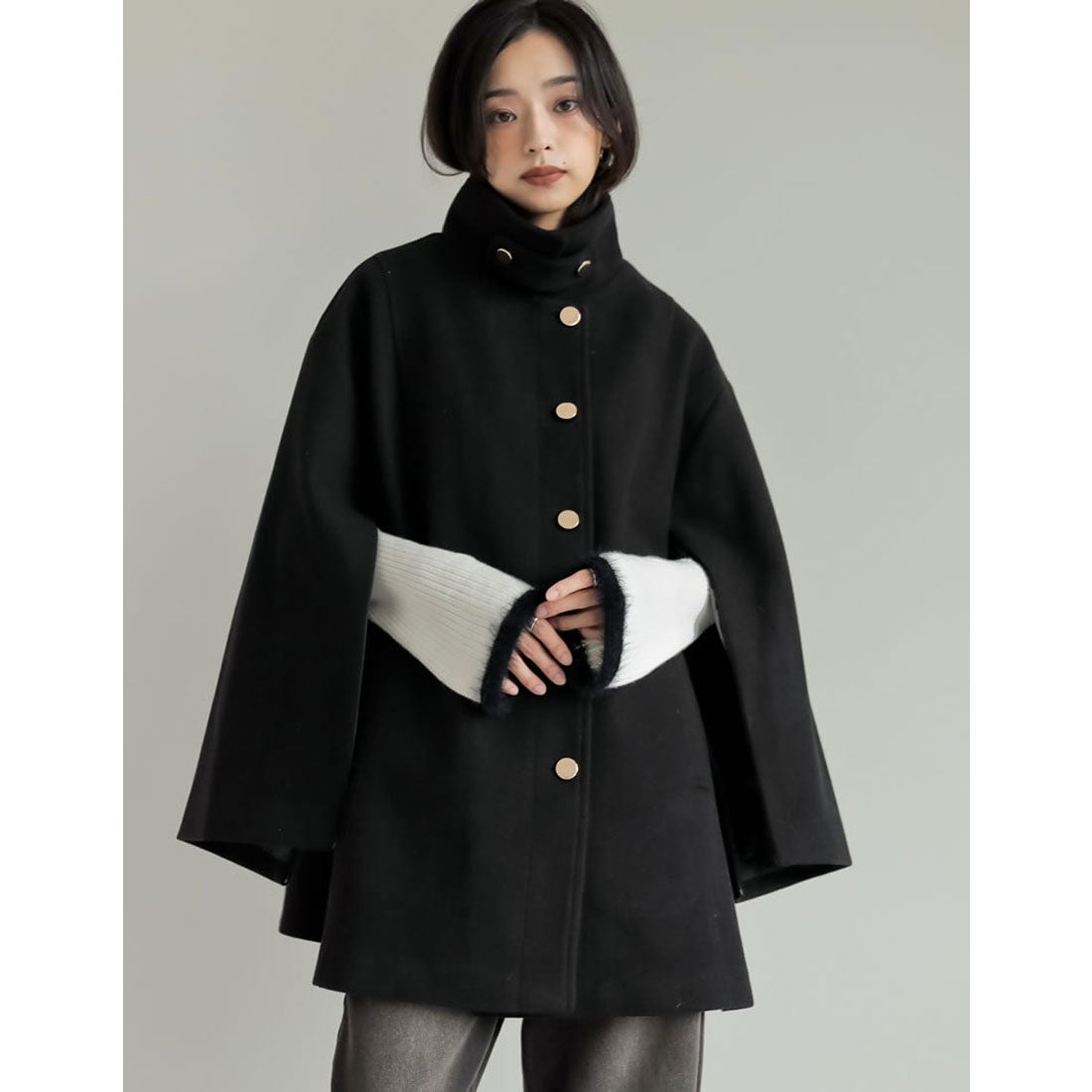 リエディ Re:EDIT [2024-25 WINTER COLLECTION]マルチウェイフェイク