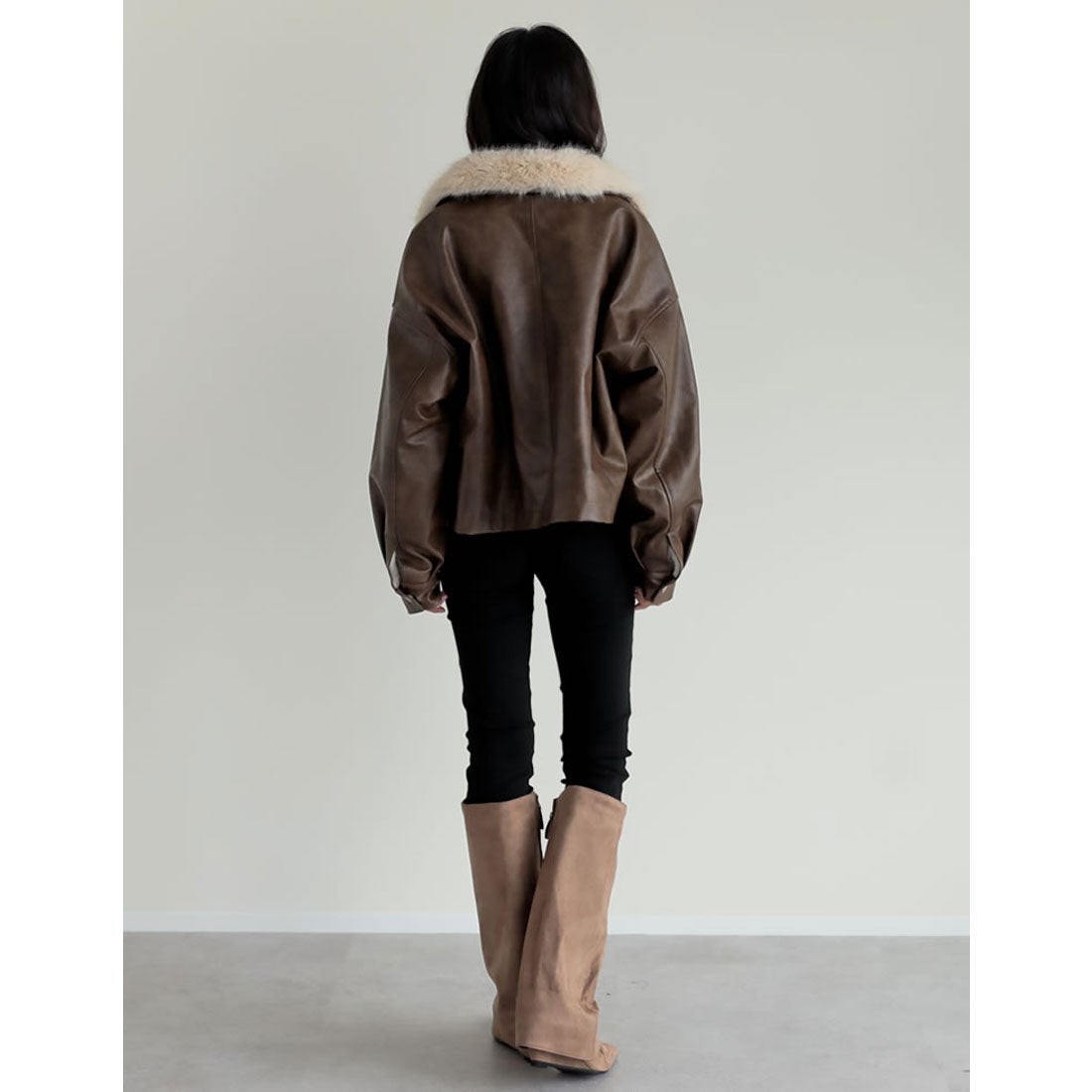 Re:EDIT [2024-25 WINTER COLLECTION]2WAYヴィンテージライクファー付