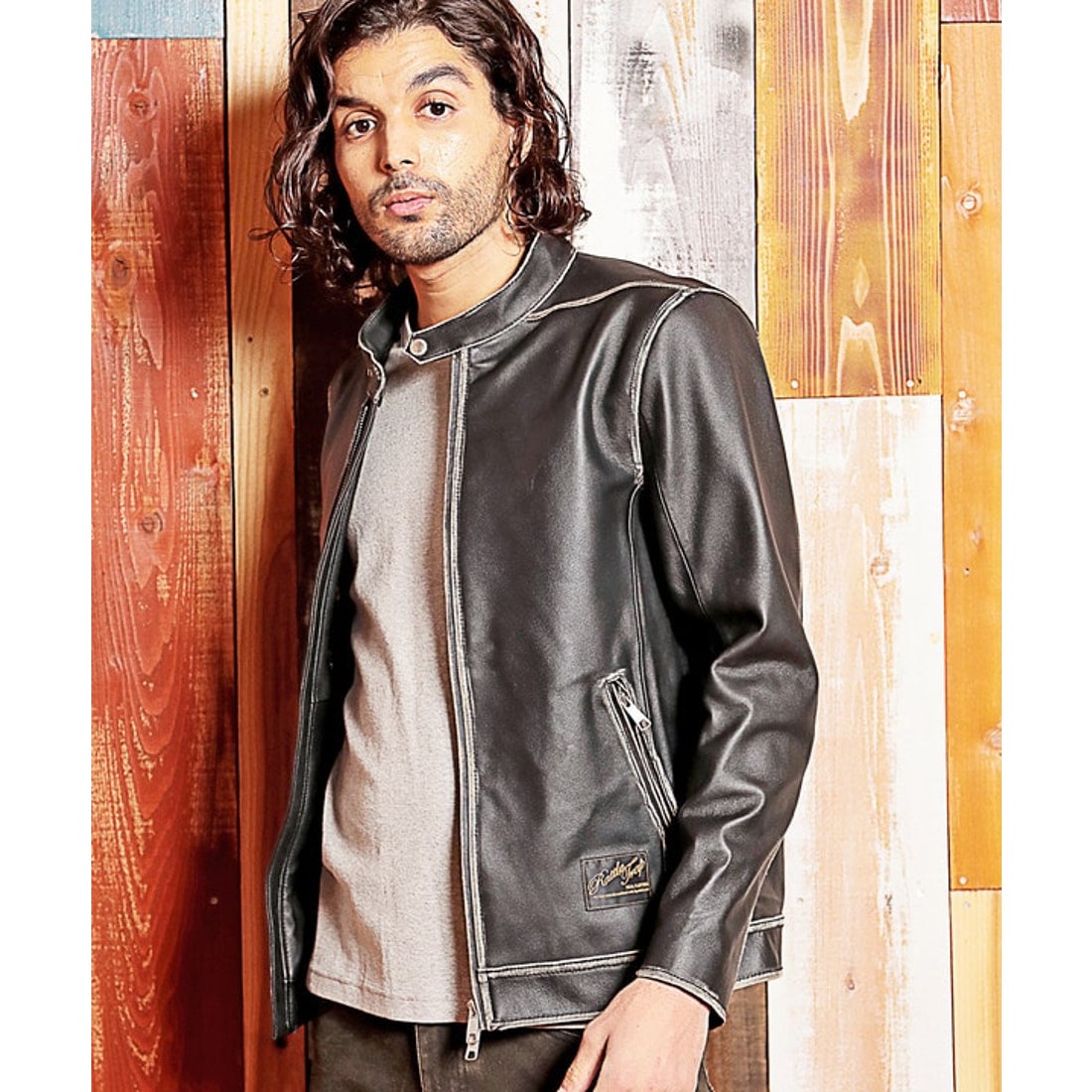 ラトルトラップ RattleTrap ヴィンテージ加工シングルライダースレザー