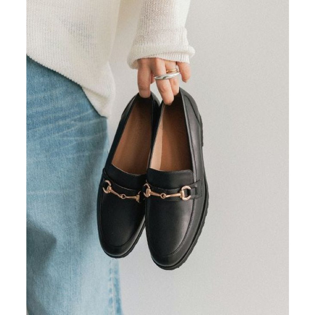 ランダ RANDA 【A de Vivre】【本革】レザートラックソールビット