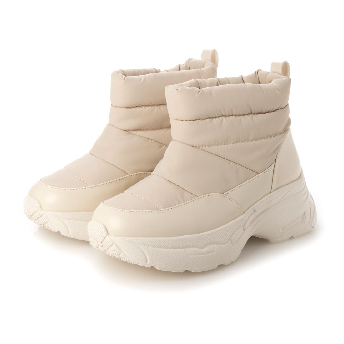 ランダ RANDA 晴雨兼用 ボリュームソールスノーブーツ （IVORY） -靴