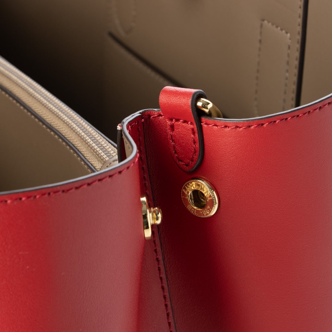 ラルフローレン RALPH LAUREN ☆本革ストラップ付2WAYトートバッグ