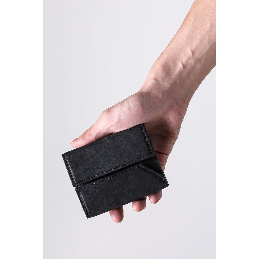 リップヴァンウィンクル RIPVANWINKLE Leather Wallet （Black