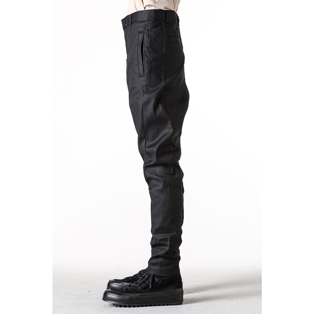 リップヴァンウィンクル RIPVANWINKLE Solid Pants （Black） -FASCINATE