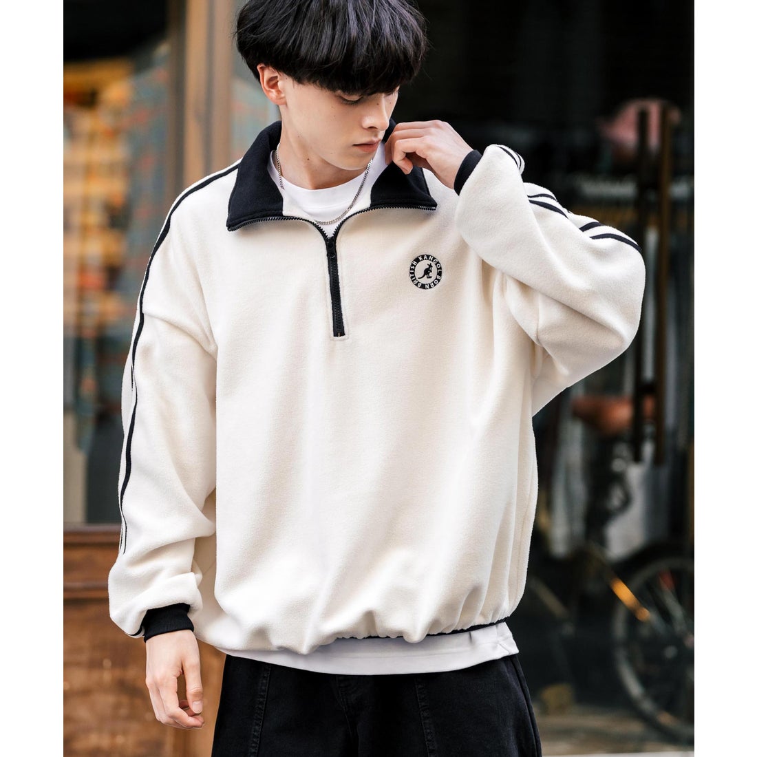 ロッキーモンロー Rocky Monroe KANGOL カンゴール 別注 フリース