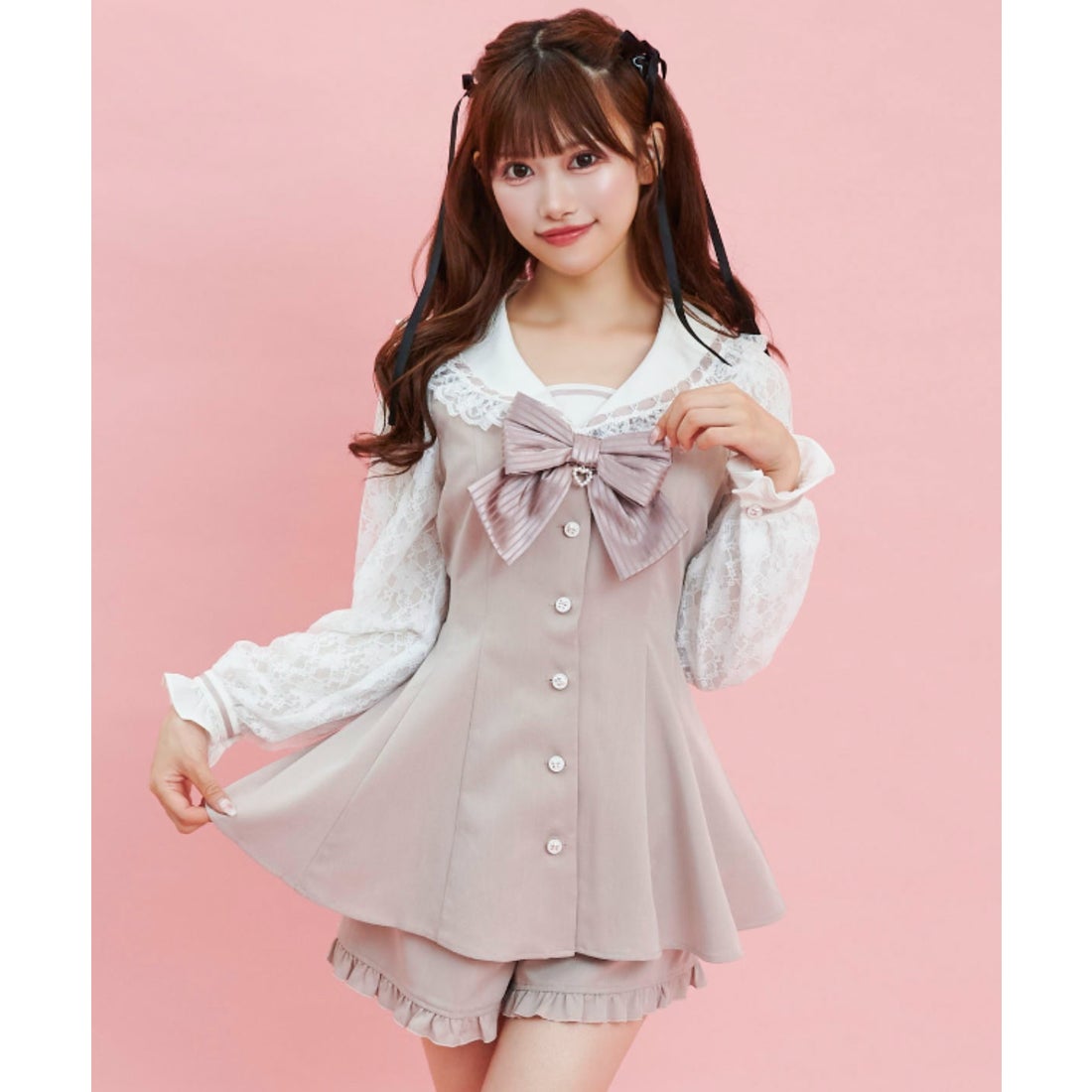 シークレットハニー Secret Honey セーラーカラーセットアップ