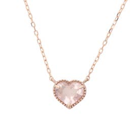 サマンサティアラ Samantha Tiara K10 PG ローズクォーツハート