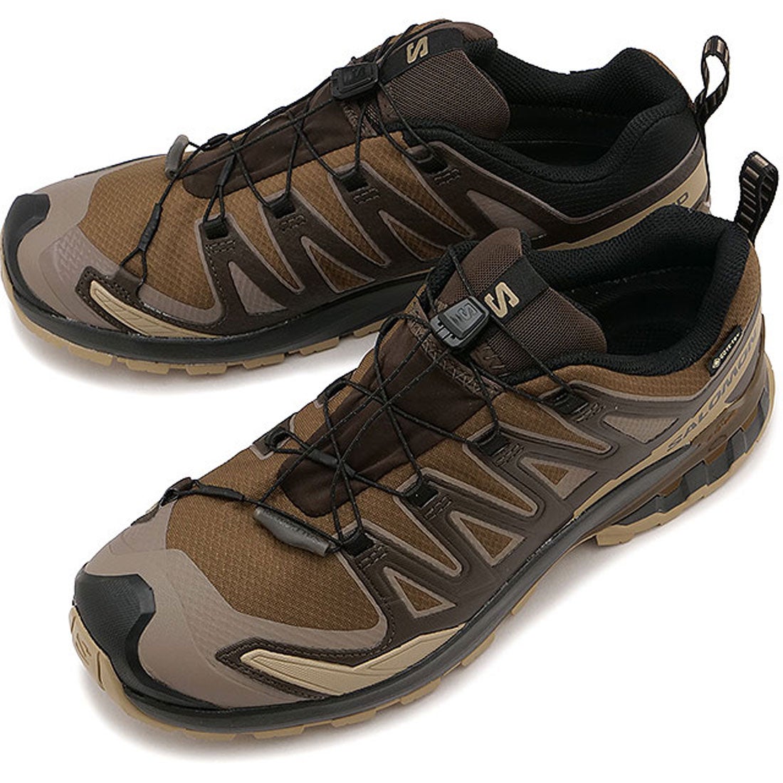 サロモン SALOMON XA PRO 3D V9 GTX DARK-EARTH/DESERT-TAN/BLACK