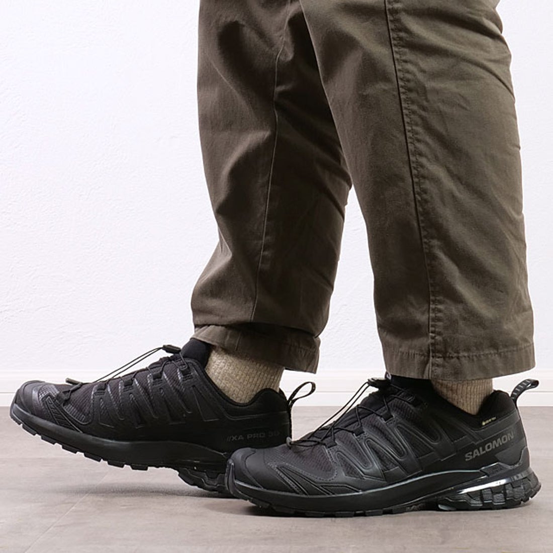 サロモン SALOMON XA PRO 3D V9 GTX Black/Phantom/Pewter [L47270100