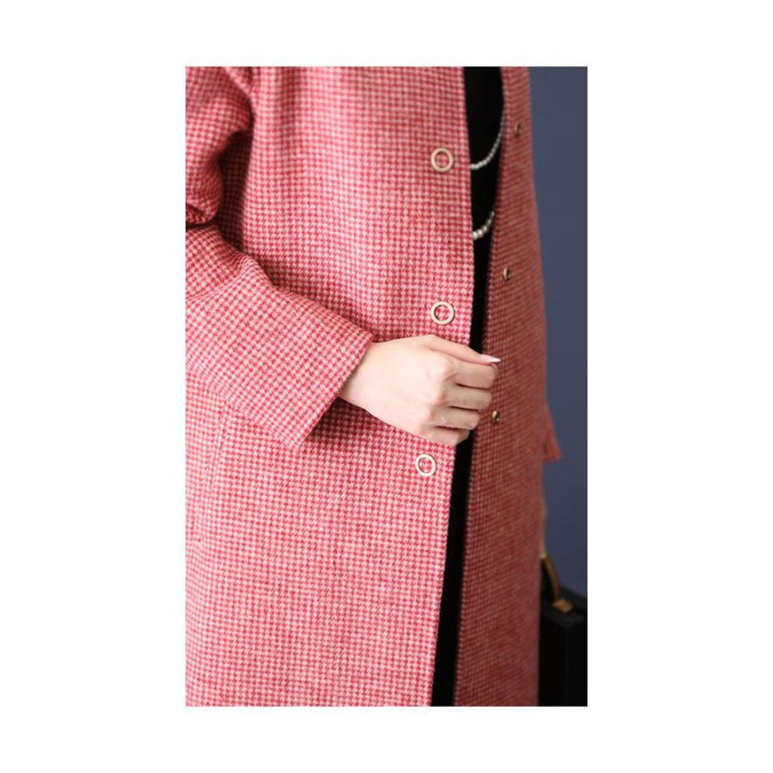 サワアラモード Sawa a la mode レディース アウター コート 赤 レッド