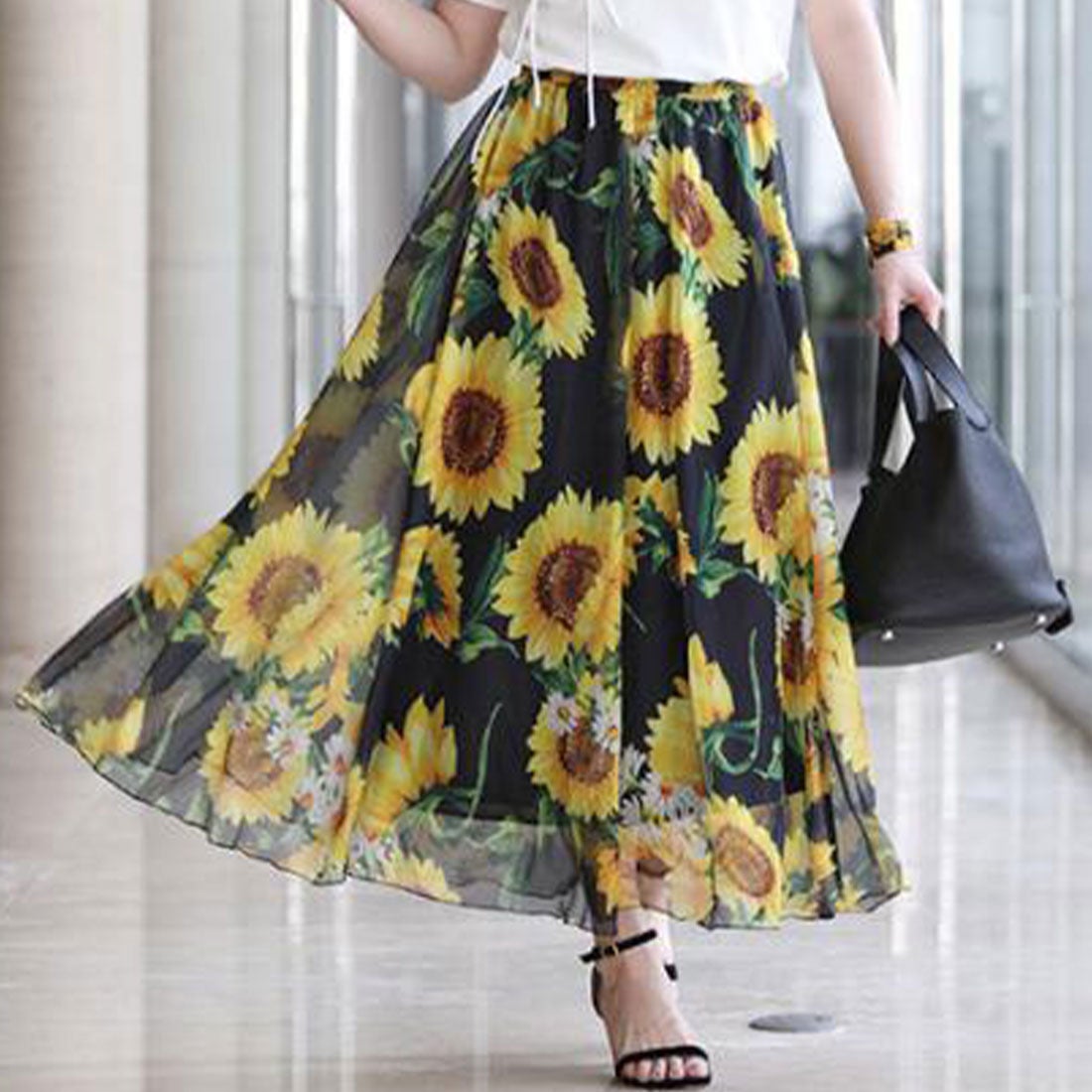 サワアラモード Sawa a la mode レディース ボトムス スカート 黄