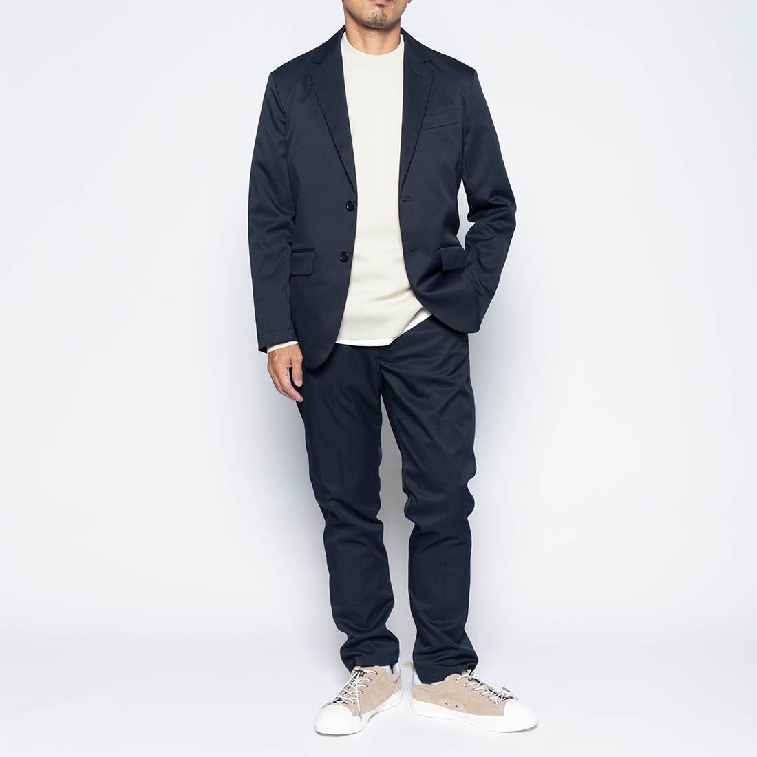 Bizウォームテーラードジャケット （ダークネイビー） -WWSワーク