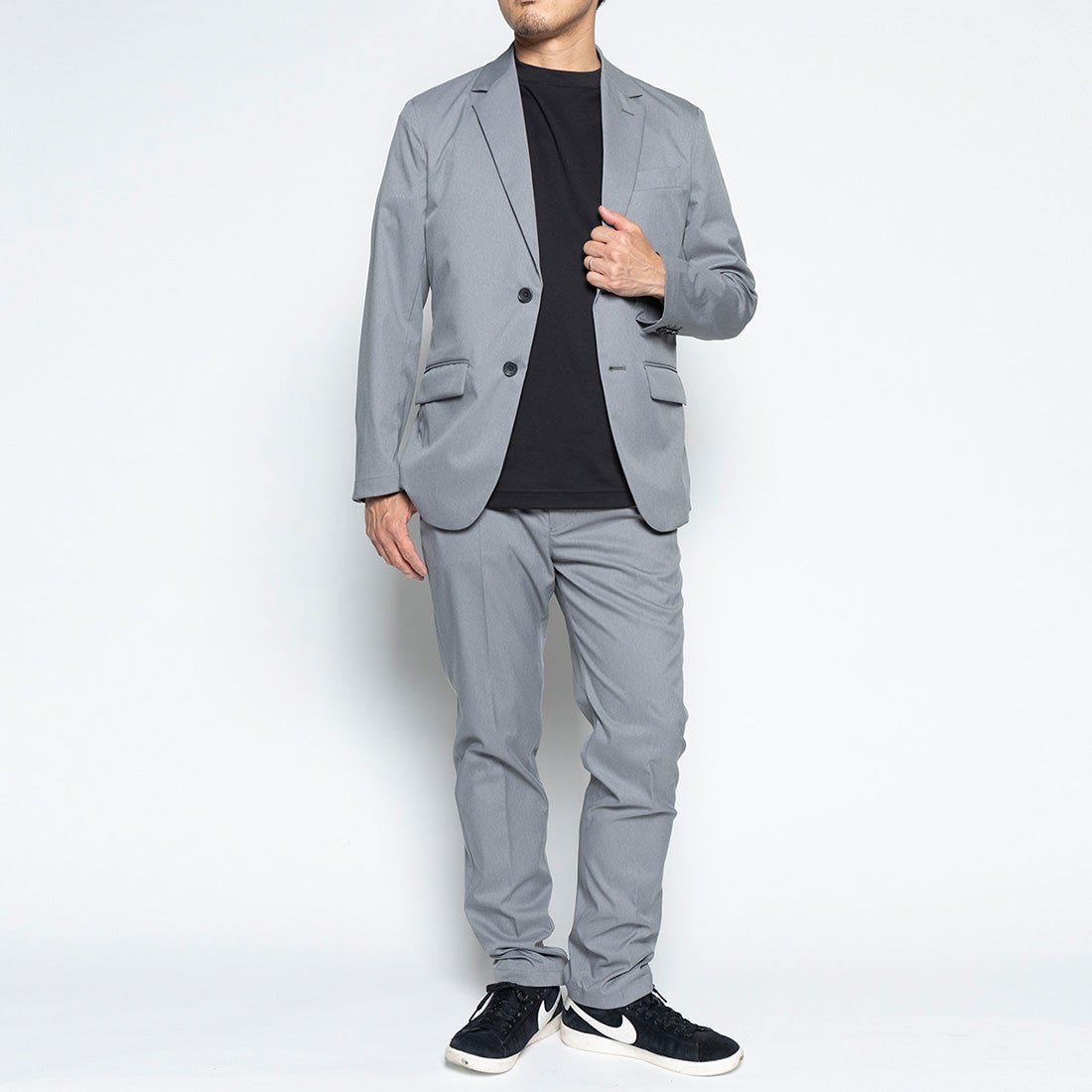 2021年モデル｜大人のBizテーラードジャケット （ビターグレー） -WWS