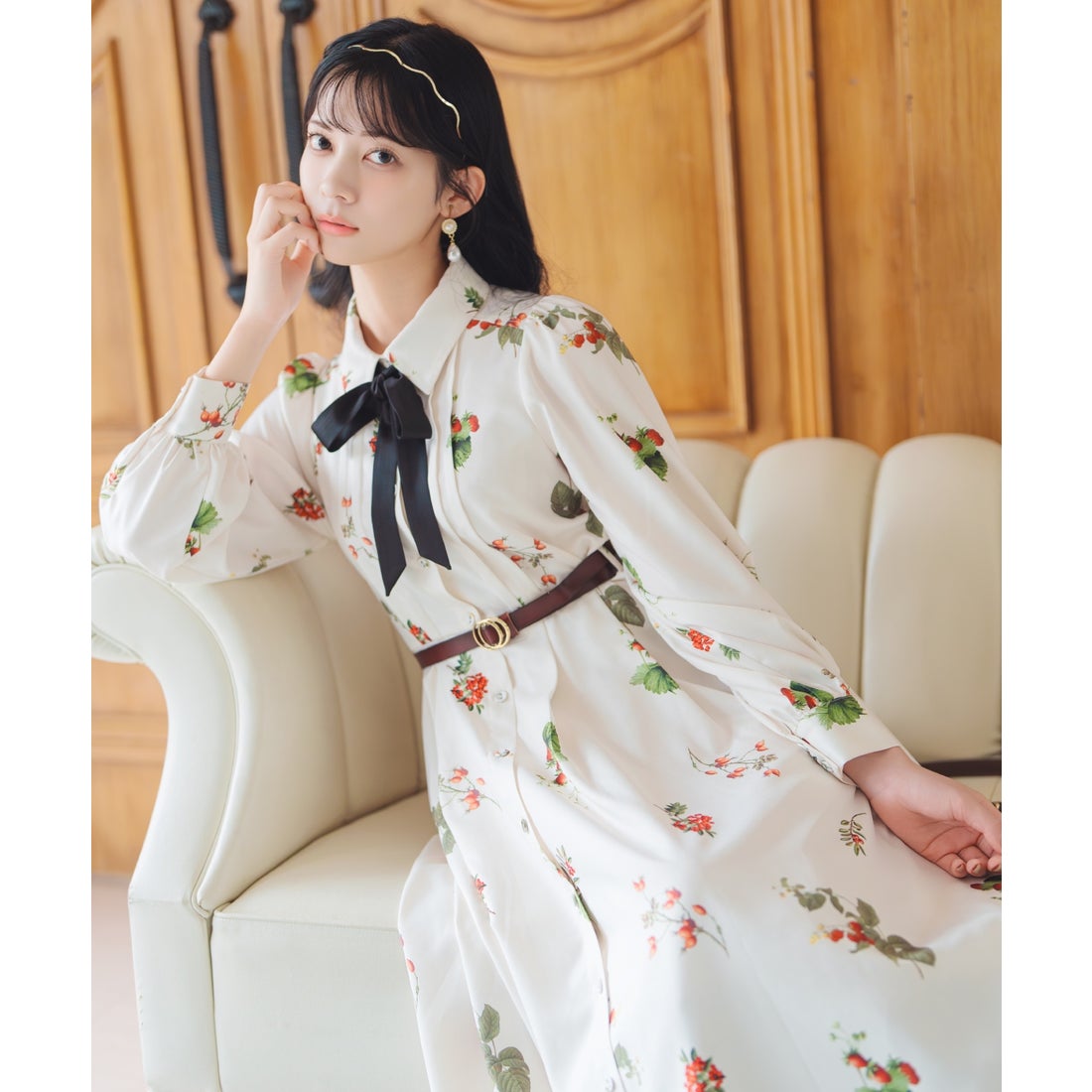 ウィルセレクション WILLSELECTION ウィンターボタニカルリボンタイ